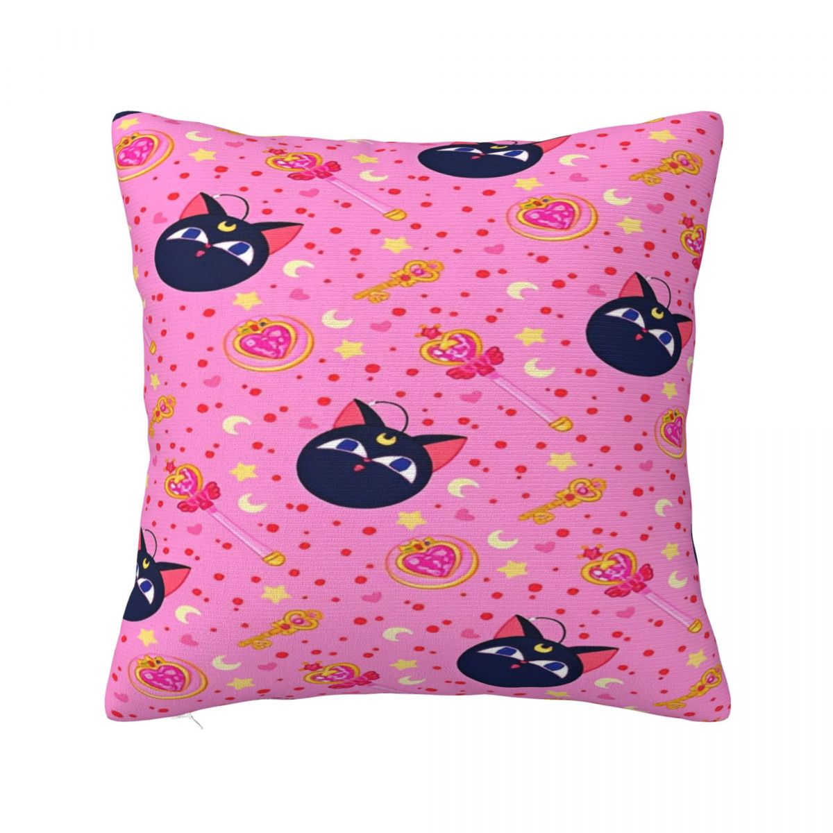 Anime Merchandise For Girls - Sailors Moons Luna Girls Anime Pillowcases