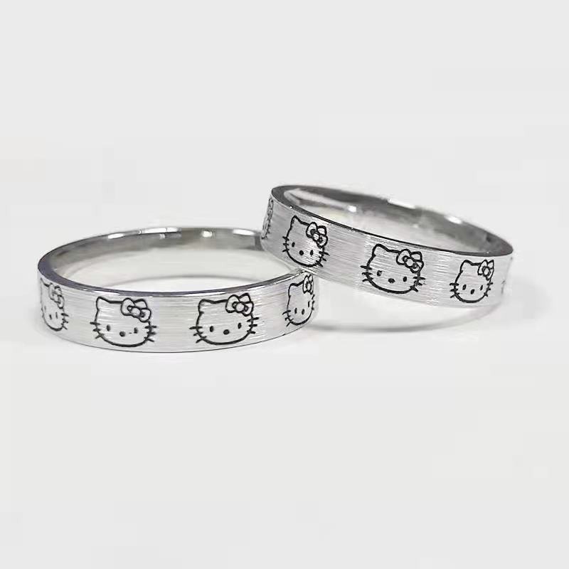Anime Merchandise For Kids - Sanrio Hello Kitty Cartoon Ring Anime
