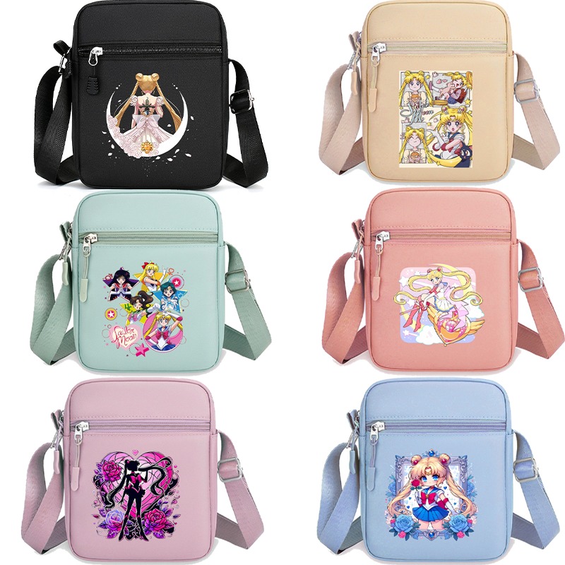 Anime Tote Bag - Sailor Moon Shoulder Bag Unisex Cute
