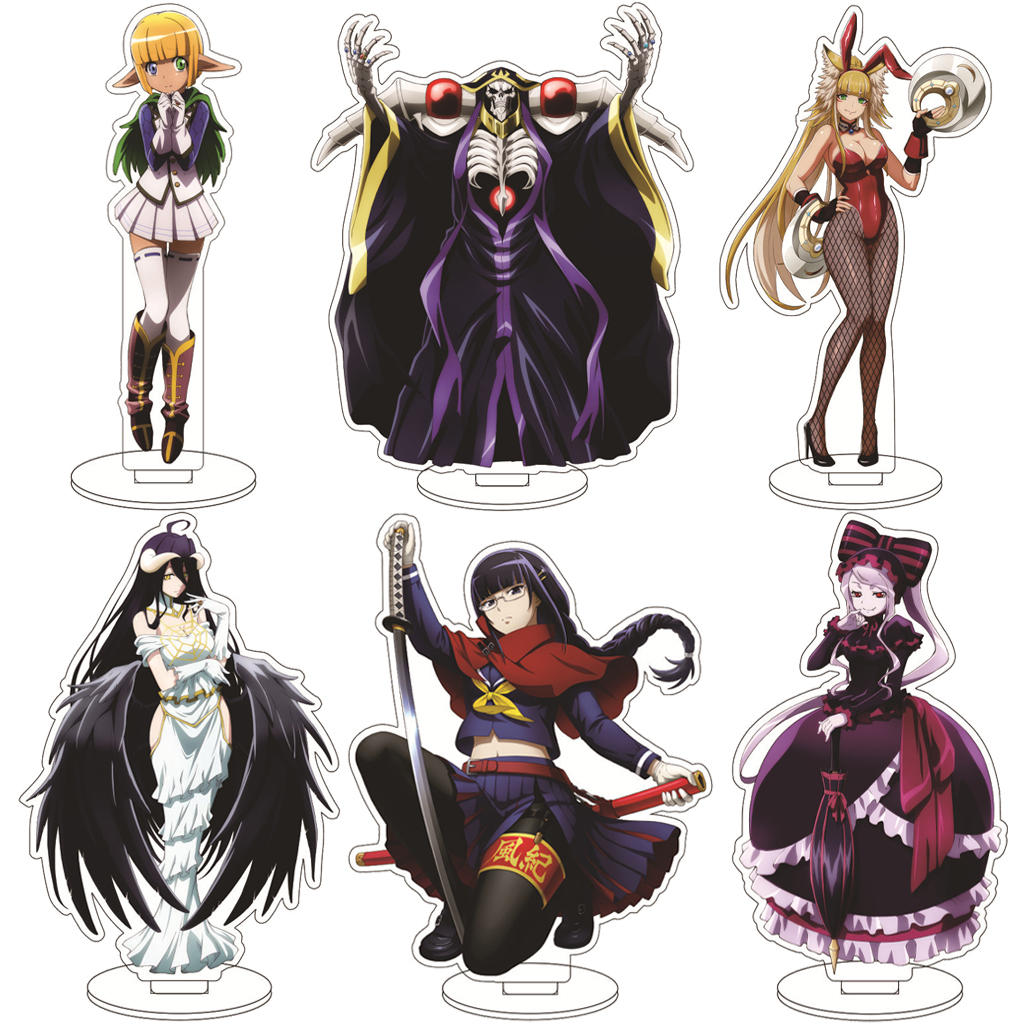 Anime Manga Merchandise - 16CM Anime OVERLORD Albedo Demiurge Ainz