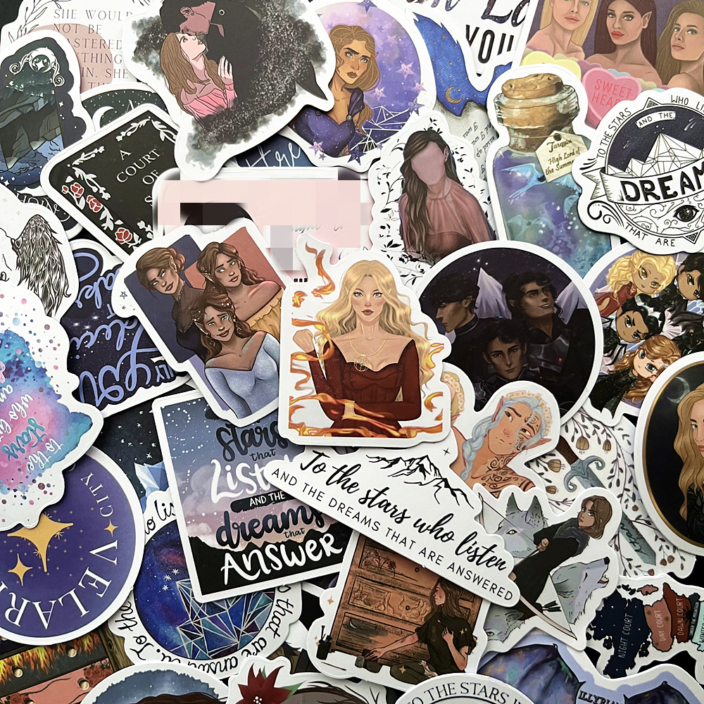 60PCS Acotar Merchandise Anime - مراجعة Anime Merchandise For Kids وسعره