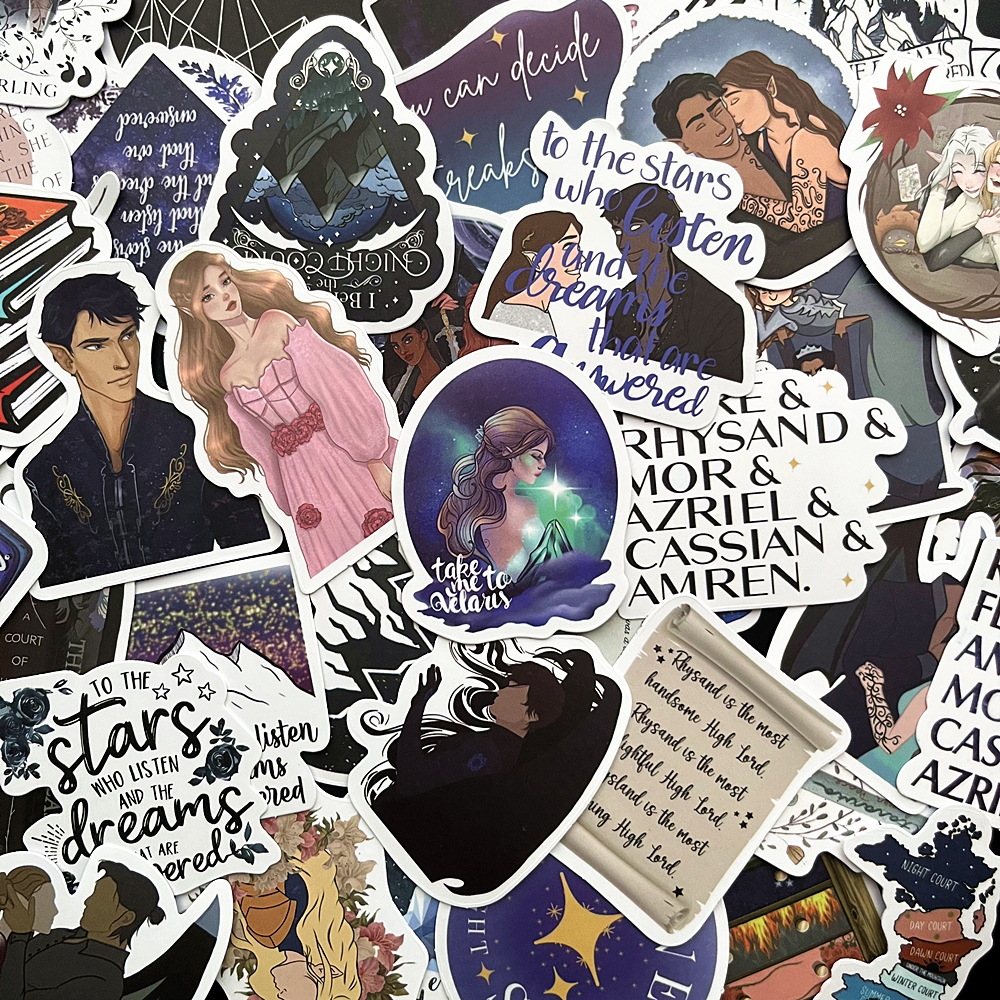 60PCS Acotar Merchandise Anime - مراجعة Anime Merchandise For Kids وسعره