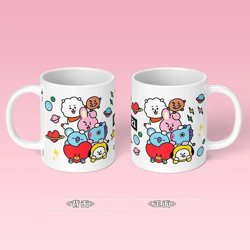 BT21 Cooky anime cartoon cute  - مراجعة Anime Merchandise Mugs وسعره