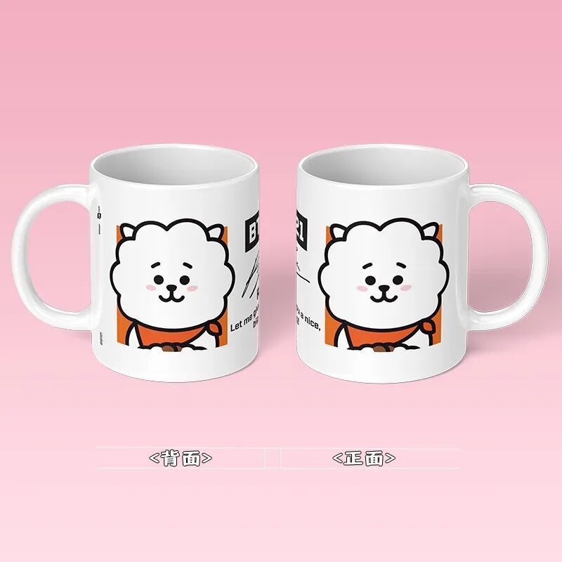 BT21 Cooky anime cartoon cute  - مراجعة Anime Merchandise Mugs وسعره