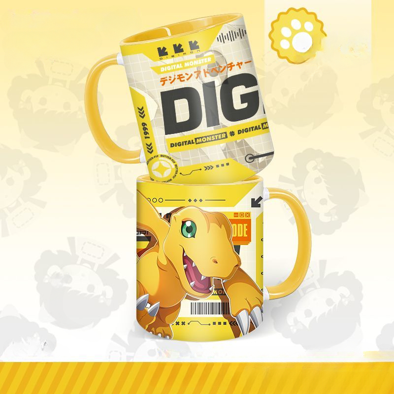 Digimon anime character mercha - مراجعة Anime Merchandise Mugs وسعره