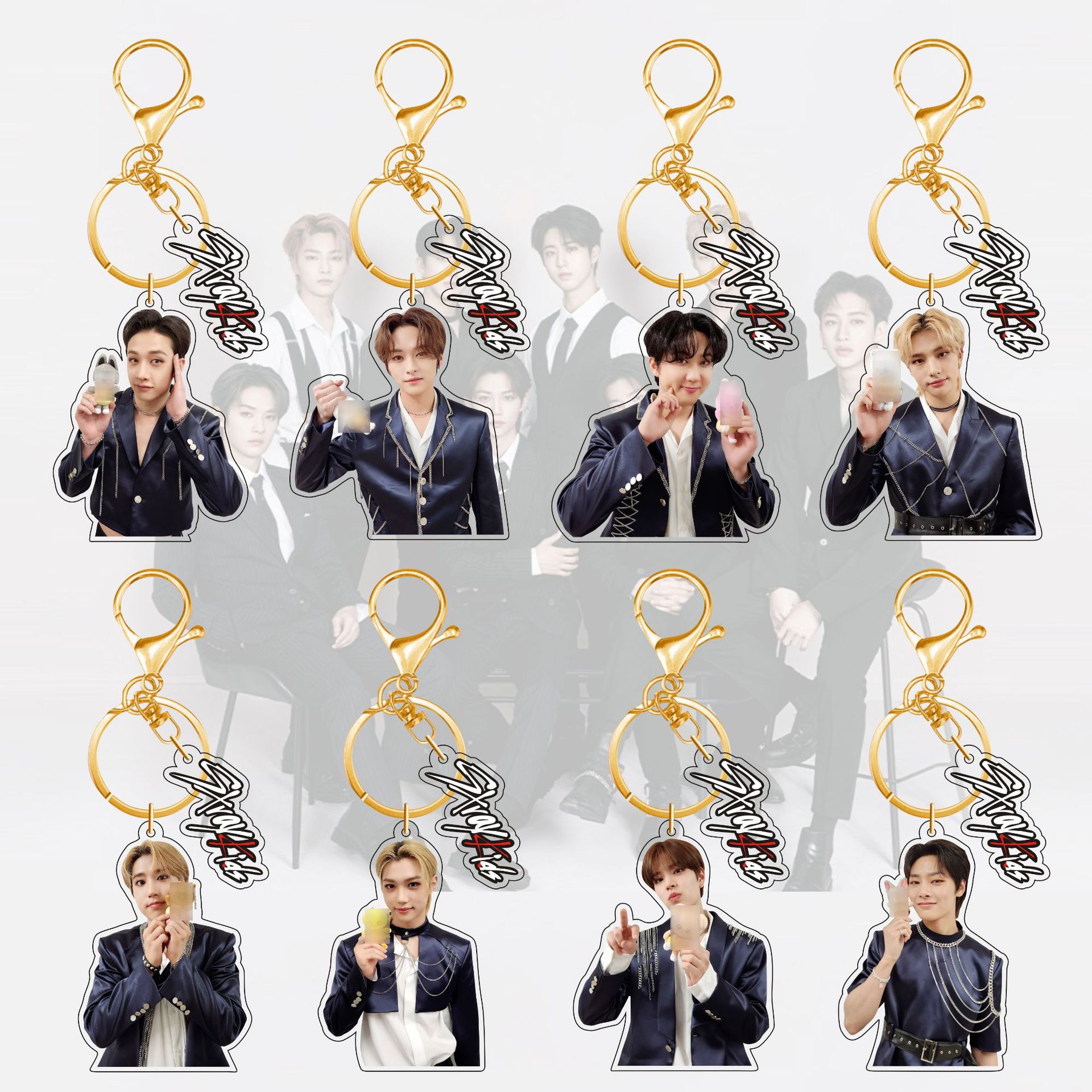 Straykids Acrylic Keychain New - مراجعة Anime Merchandise For Kids وسعره