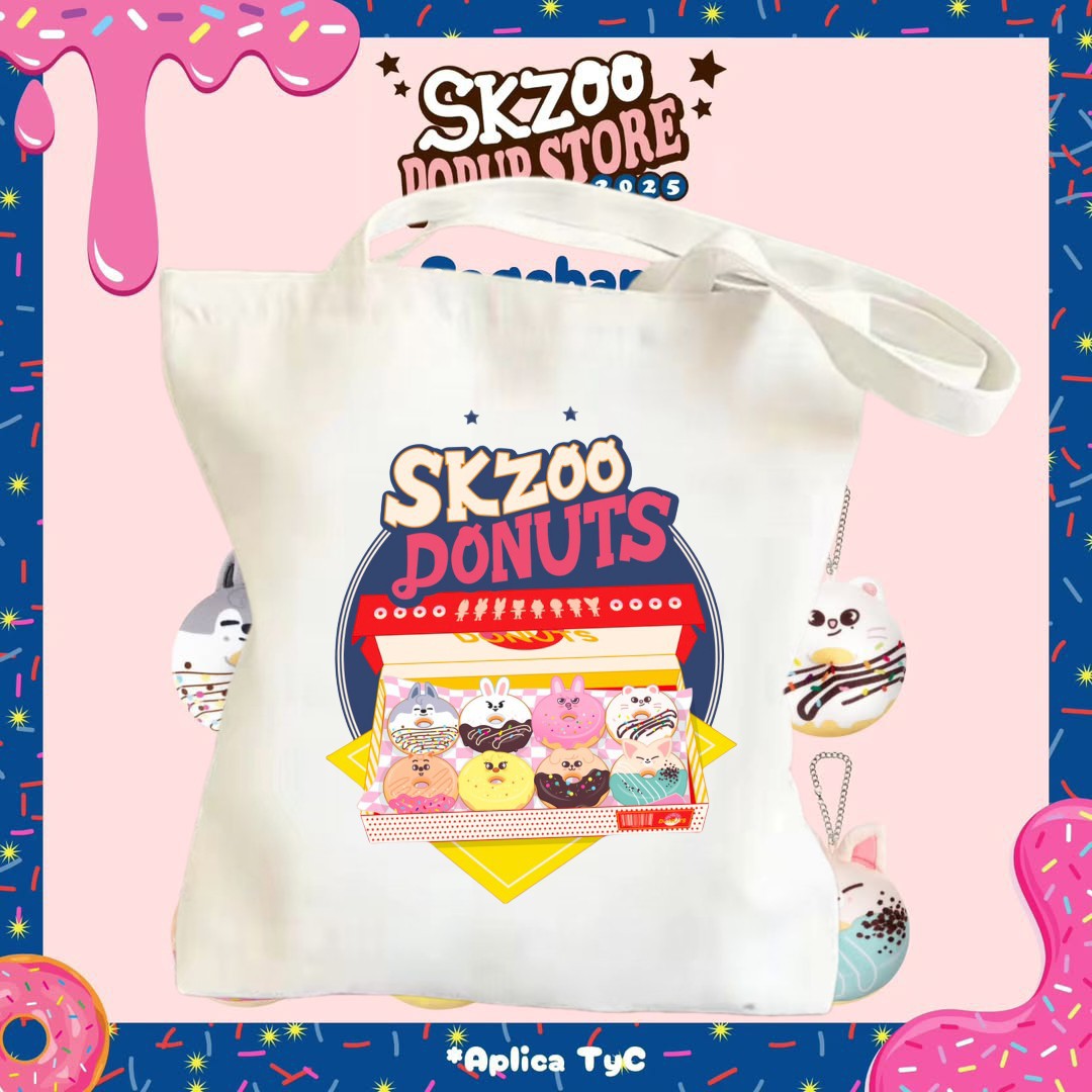 Idol SKZOO Stray Kids Peripher - مراجعة Anime Tote Bag وسعره