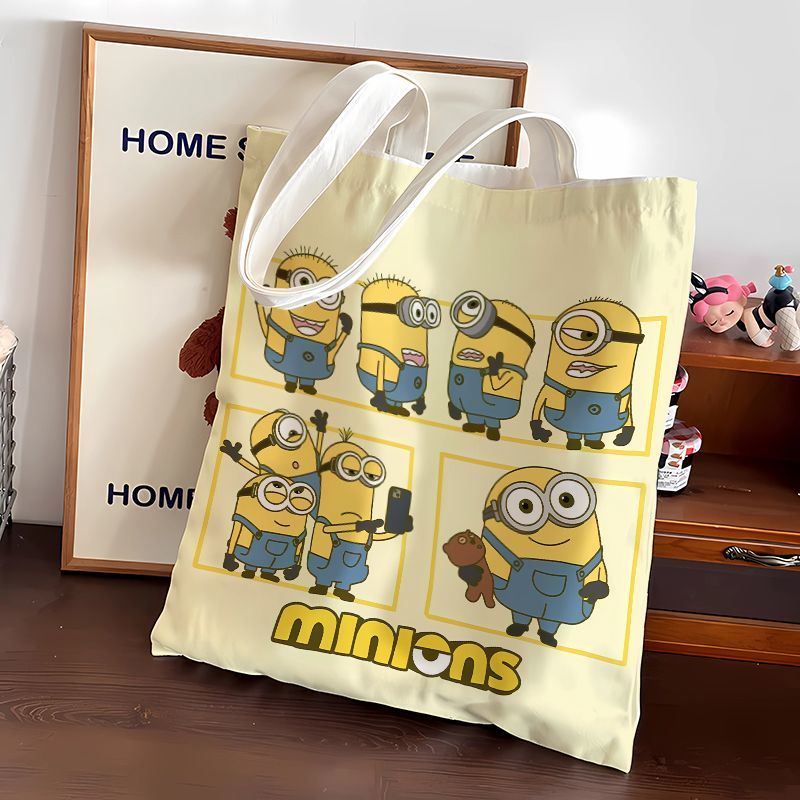 Minions movie animation cartoo - مراجعة Anime Tote Bag وسعره