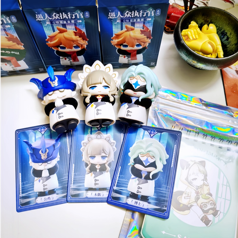 In Stock Genshin Impact Fatui  - مراجعة Anime Merchandise China وسعره