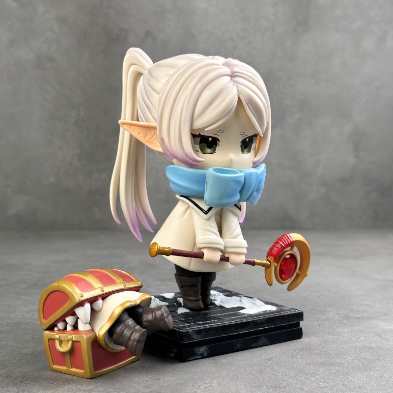 Chibi Frieren Winter Outfit An - مراجعة Anime Merchandise For Kids وسعره