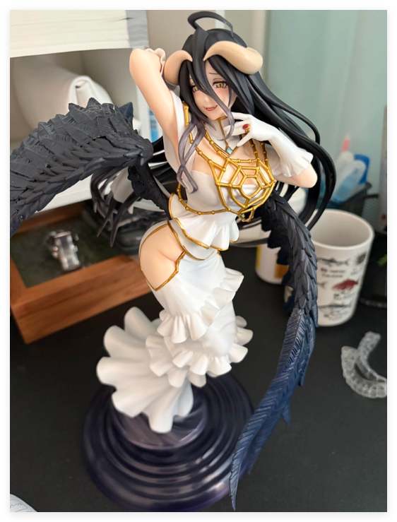 Taito T-Most Overlord Albedo P - مراجعة Overlord Anime Merchandise وسعره