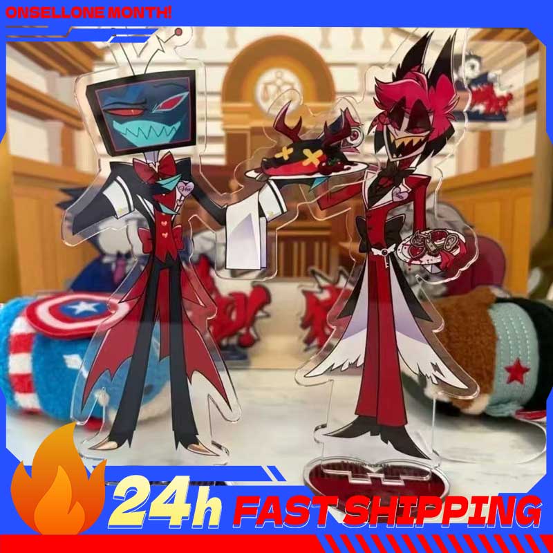 2pcs Hazbin Anime Peripherals  - مراجعة Anime Manga Merchandise وسعره