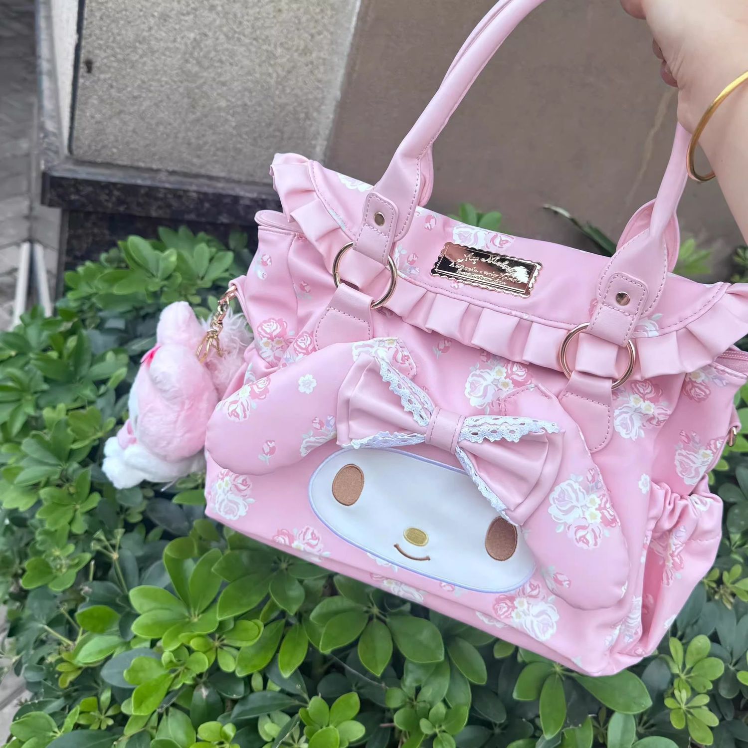 My Melody Cartoon Cute Shoulde - مراجعة Anime Tote Bag وسعره