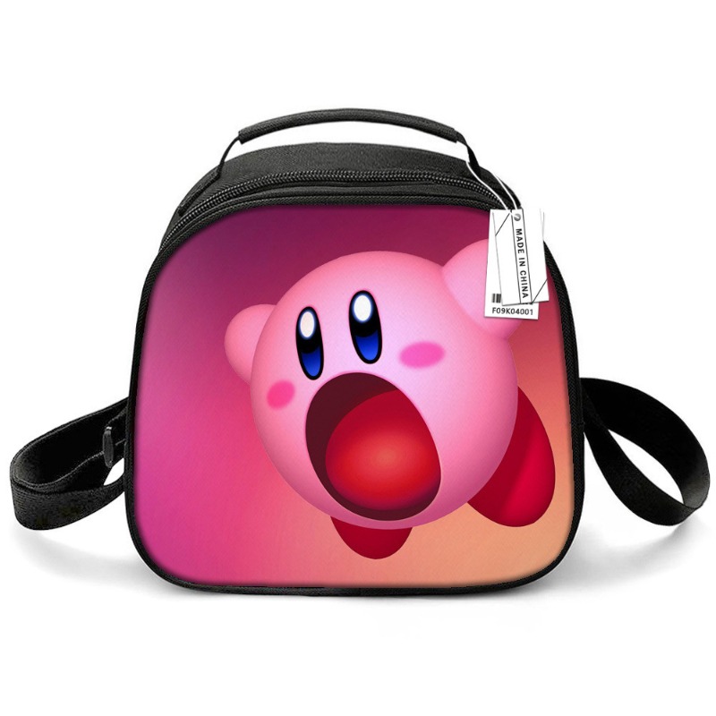 Kirby Game Cute Cartoon Print  - مراجعة Anime Tote Bag وسعره