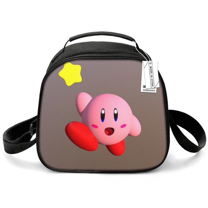 Kirby Game Cute Cartoon Print  - مراجعة Anime Tote Bag وسعره