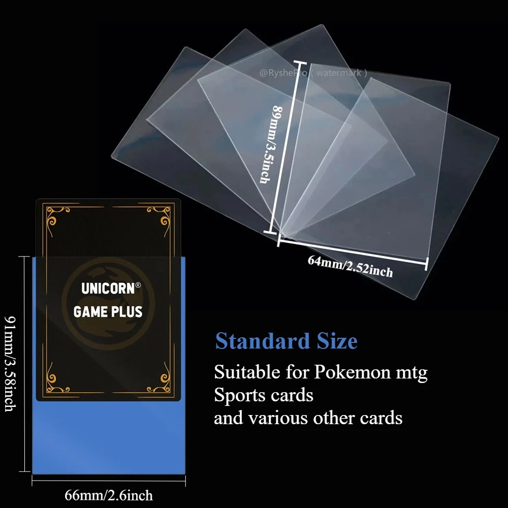200PCS Card Sleeves Trading Ca - مراجعة Collector Card Sleeve وسعره