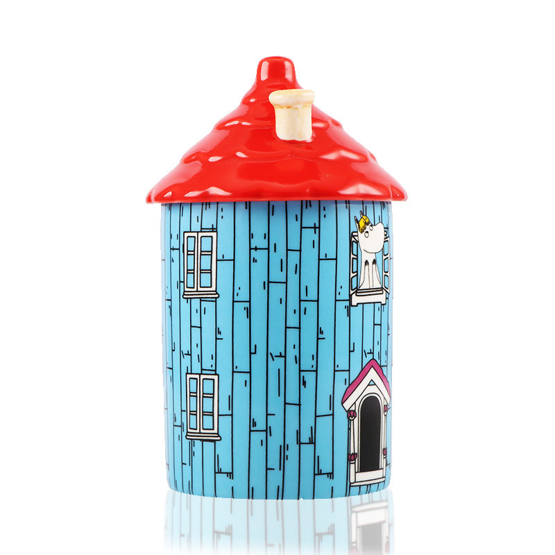 401-500ml Moomin House Ceramic - مراجعة Anime Merchandise Mugs وسعره