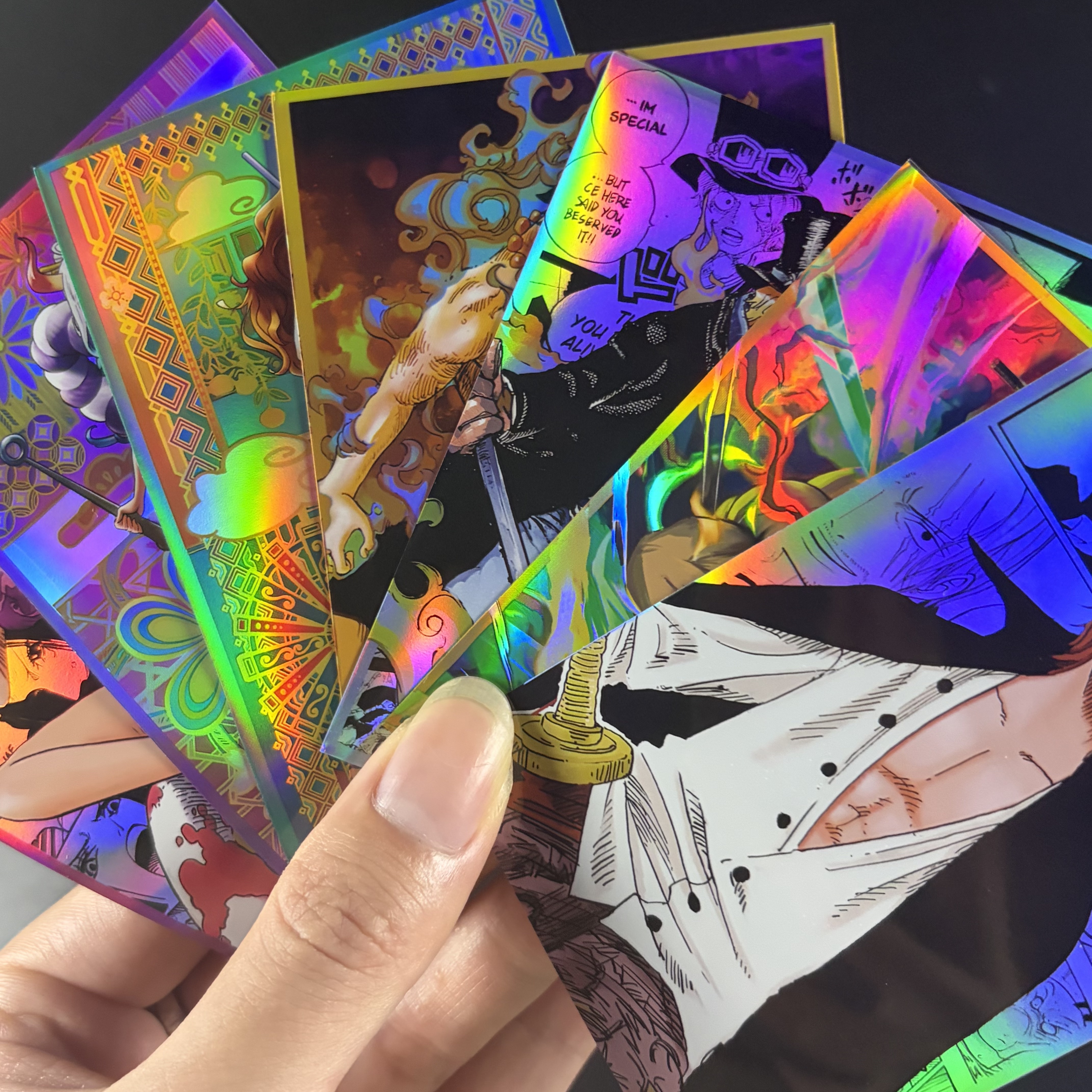Holographic One Piece Sabo/Zor - مراجعة Collector Card Sleeve وسعره