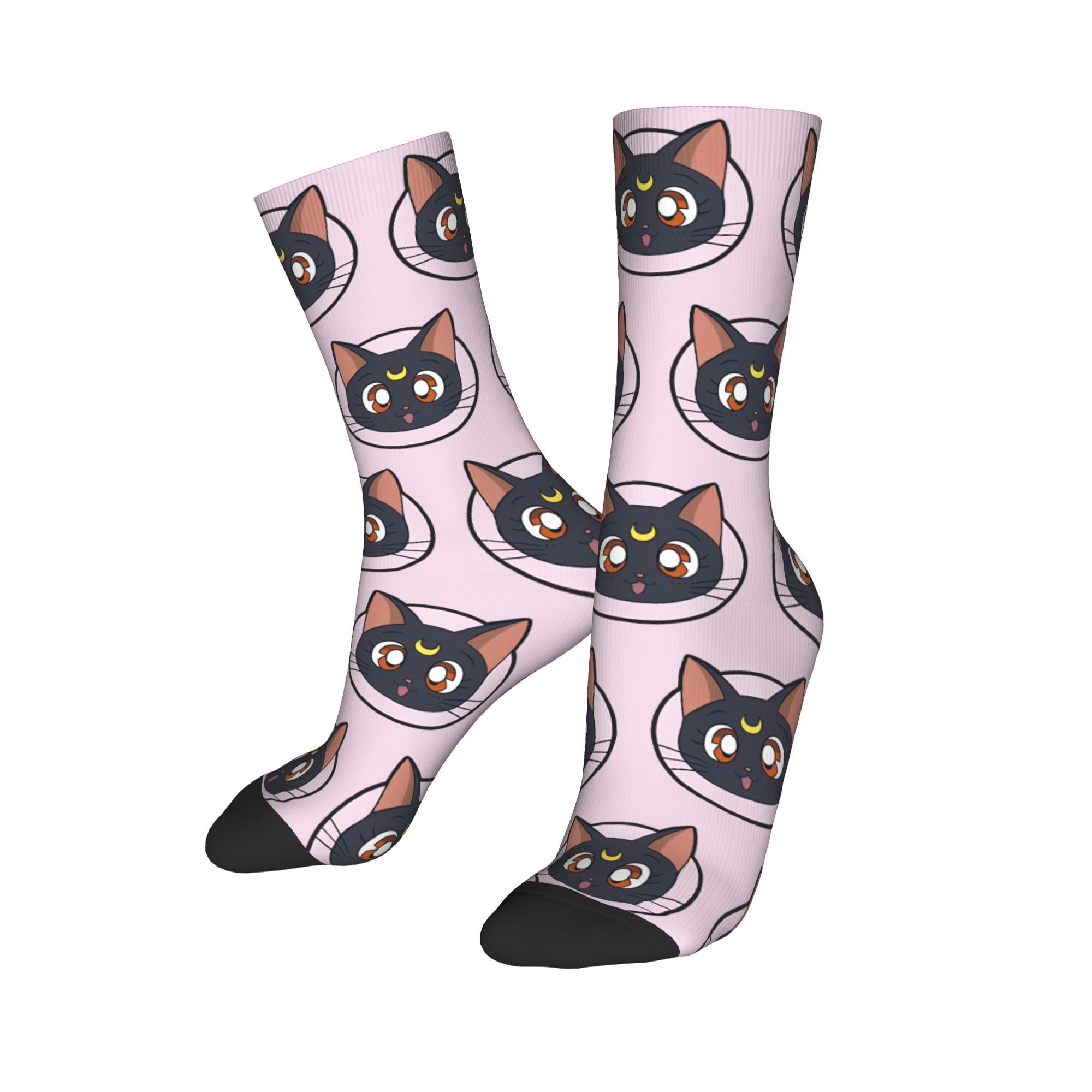 Trendy Unisex Crew Socks Sailo - مراجعة Anime Merchandise For Girls وسعره