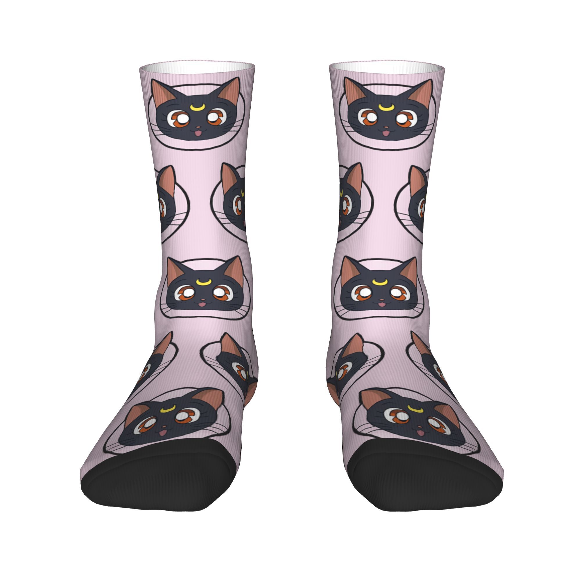Trendy Unisex Crew Socks Sailo - مراجعة Anime Merchandise For Girls وسعره