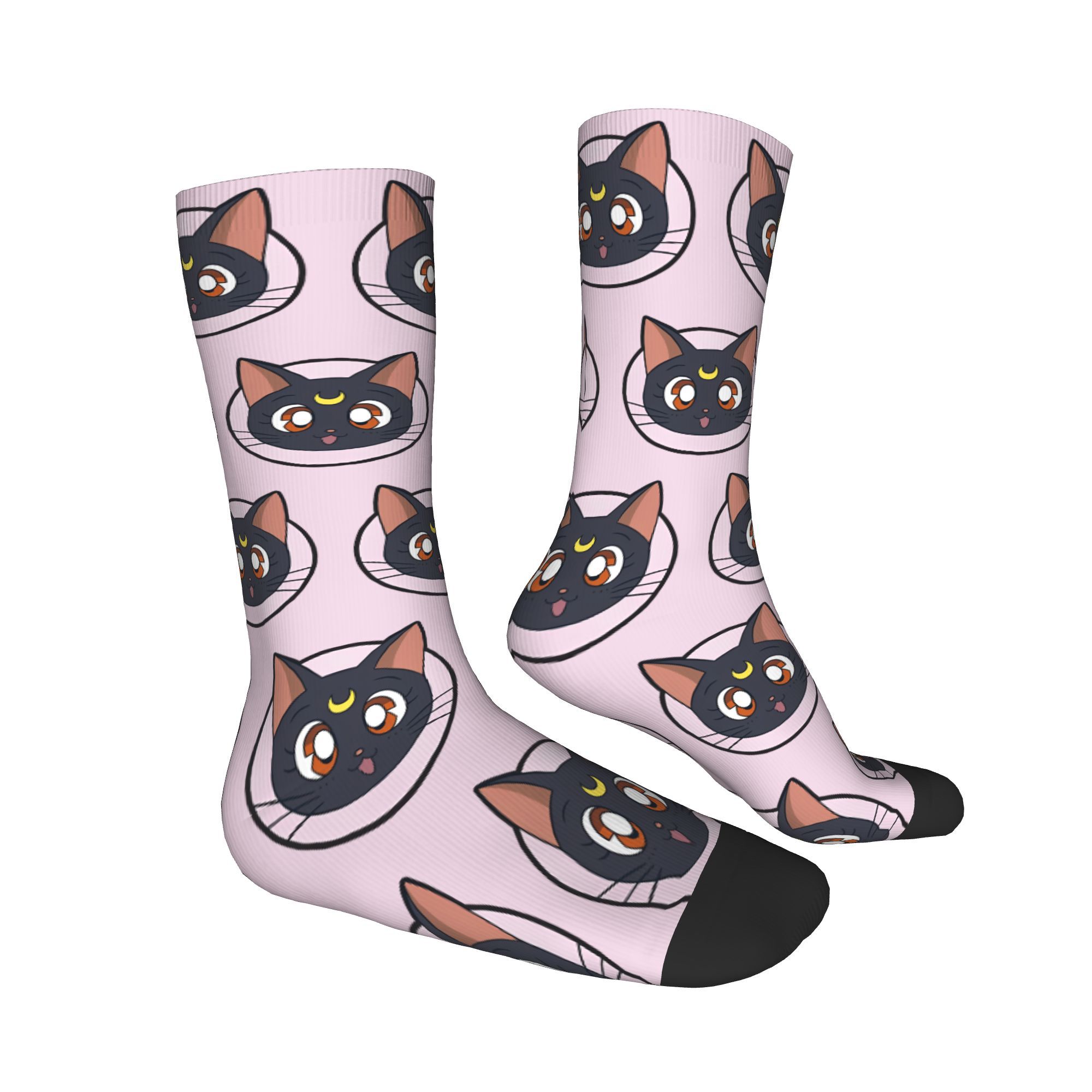 Trendy Unisex Crew Socks Sailo - مراجعة Anime Merchandise For Girls وسعره