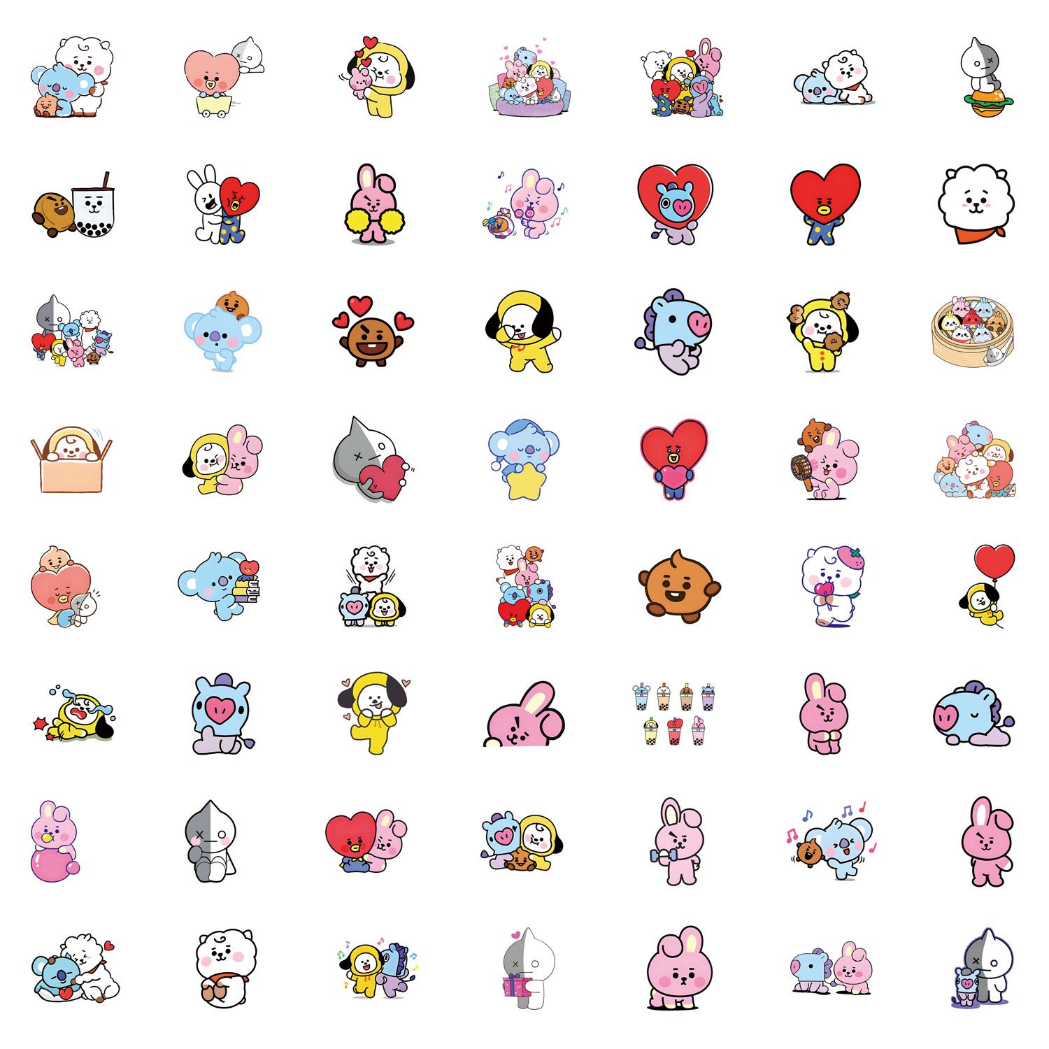 BT21 anime merchandise cartoon - مراجعة Anime Merchandise Mugs وسعره