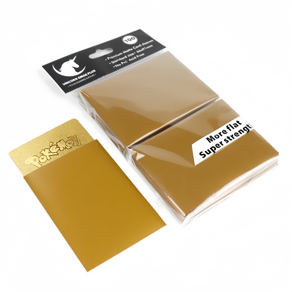 100/50Pcs 66x91mm For Pokemon  - مراجعة Collector Card Sleeve وسعره