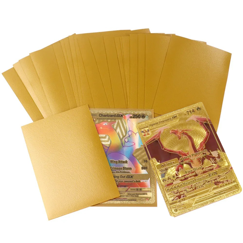 100/50Pcs 66x91mm For Pokemon  - مراجعة Collector Card Sleeve وسعره