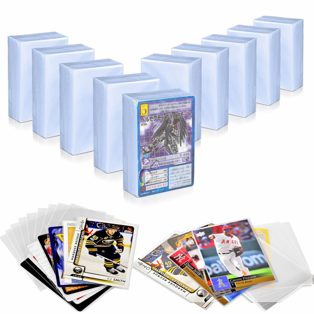 200 Pack Penny Card Sleeves Tr - مراجعة Collector Card Sleeve وسعره