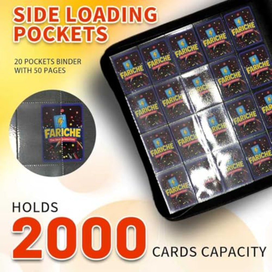 Card Binder for TCG Cards, 20- - مراجعة Collector Card Sleeve وسعره