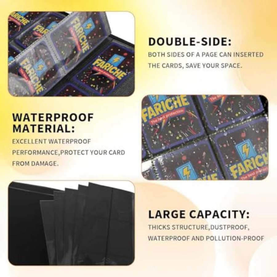 Card Binder for TCG Cards, 20- - مراجعة Collector Card Sleeve وسعره