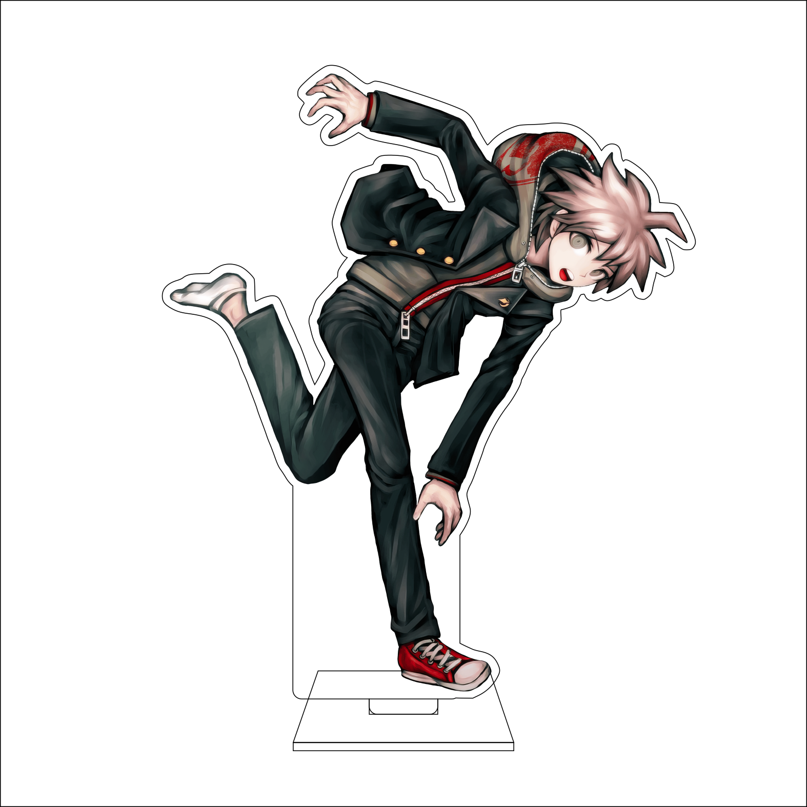 16CM Anime Danganronpa Cosplay - مراجعة Anime Manga Merchandise وسعره