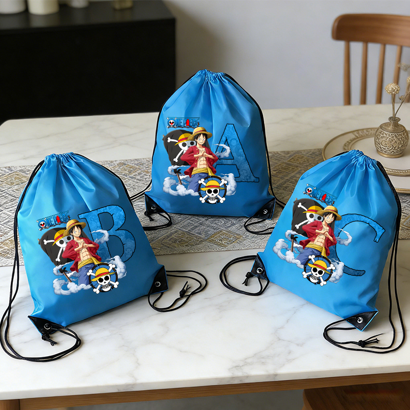 One Piece Man Drawstring Backp - مراجعة Anime Tote Bag وسعره
