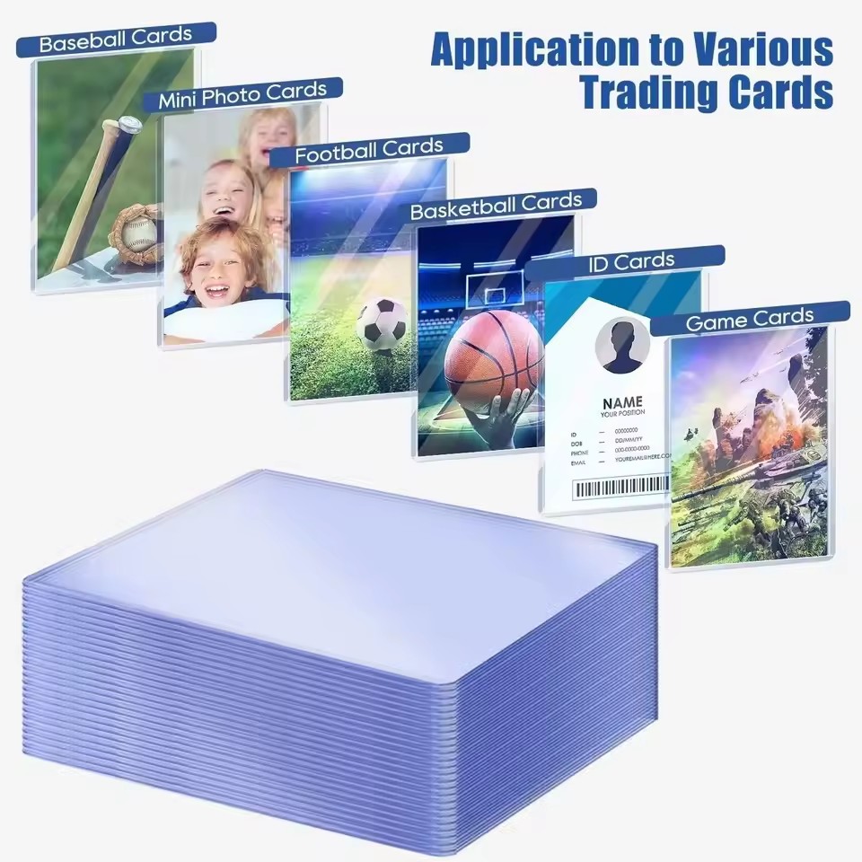 1/25/50Pcs Transparent Korean  - مراجعة Collector Card Sleeve وسعره