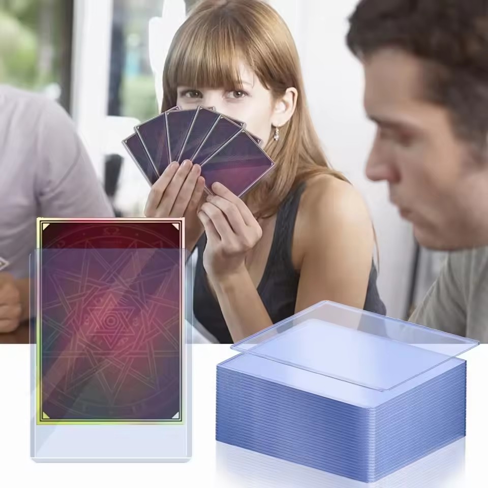 1/25/50Pcs Transparent Korean  - مراجعة Collector Card Sleeve وسعره