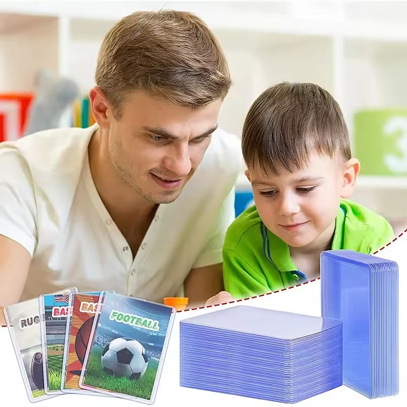 1/25/50Pcs Transparent Korean  - مراجعة Collector Card Sleeve وسعره
