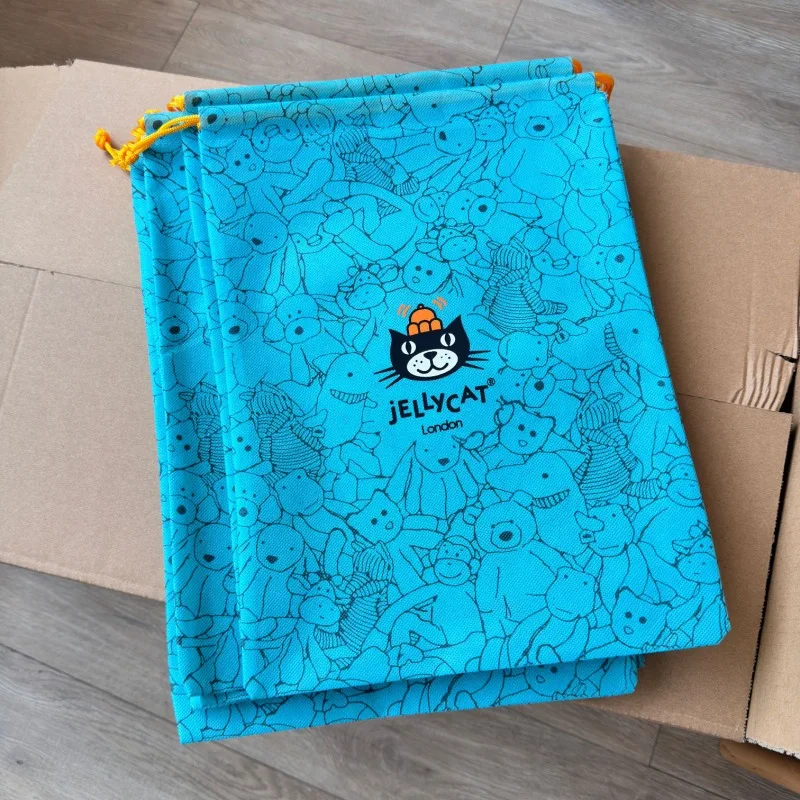 Blue Kawaii Non woven Fabric D - مراجعة Anime Tote Bag وسعره