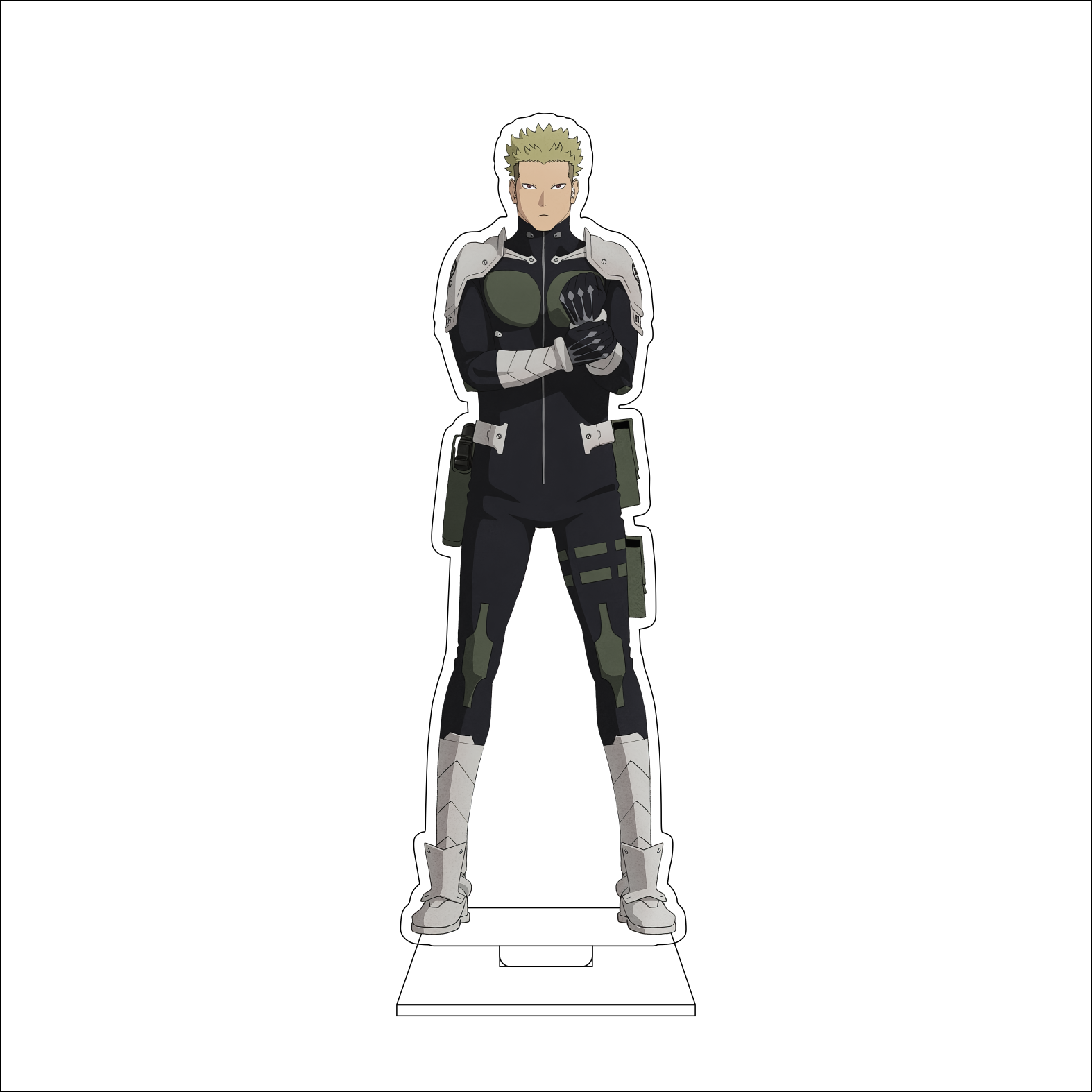 16CM Anime Kaiju No.8 Cosplay  - مراجعة Anime Manga Merchandise وسعره