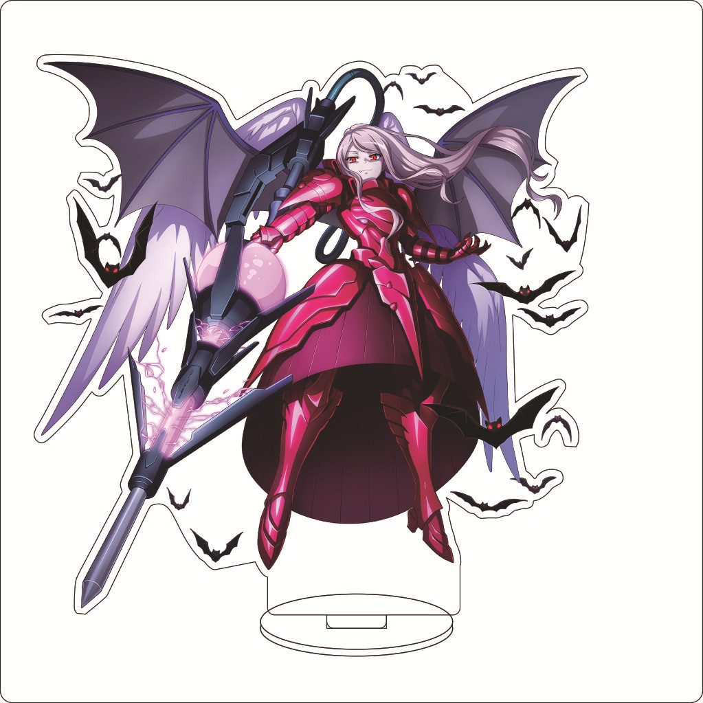 16CM Anime OVERLORD Albedo Dem - مراجعة Anime Manga Merchandise وسعره