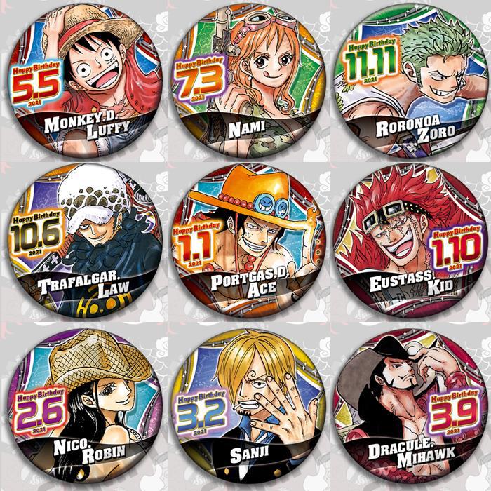 One Piece Anime Badge Pin Set  - مراجعة Anime Merchandise China وسعره